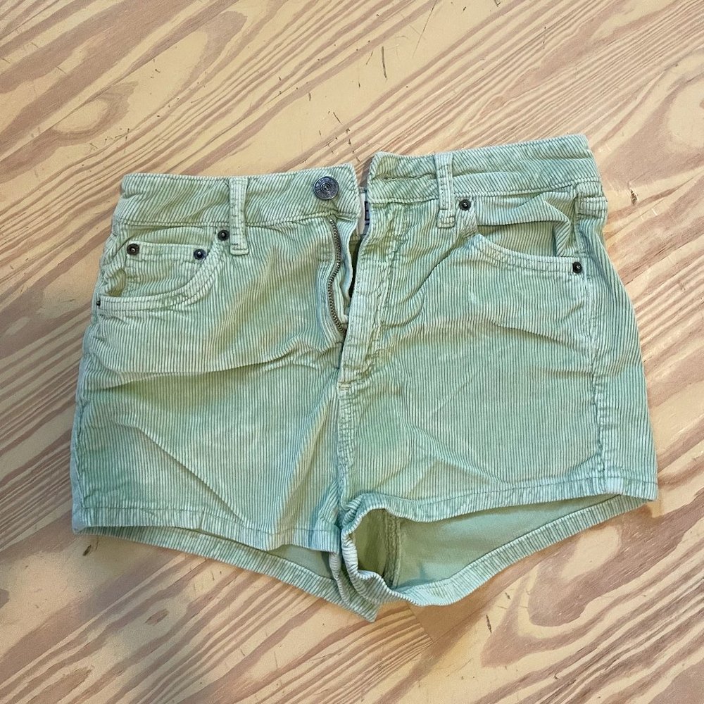Urban Outfitters High Waist Corduroy Shorts
